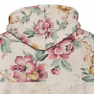 เสื้อมีฮู้ดลายระเหิดของผู้ชายแขนยาว - Product Image 4