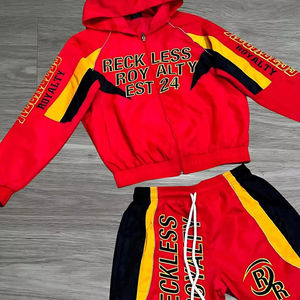 Hot Selling Jogger Windbreaker Suit 2 Piece Nylon <b>Jacket</b> Shorts Set Women Sweatsuit <b>Workout</b> Mens Streetwear TrackSuits - Product Image 1