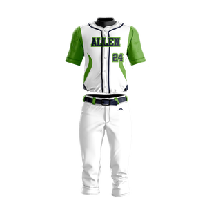 Poliéster Diseño personalizado Equipo Jugador Softball y béisbol Uniforme Béisbol Jerseys y pantalones Juegos completos - Product Image 4