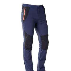 Pantalones de lona de invierno para hombre, informales, transpirables, impermeables, para senderismo, senderismo, secado rápido, escalada al aire libre, elasticidad, rectos, para acampar - Product Image 1