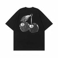 Camiseta Moderna para Hombre, de Alta Calidad, Transpirable, Ecológica, de Manga Corta, Corte Holgado, Diseño a Cuadros, 100% Algodón, Casual, Tallas Grandes