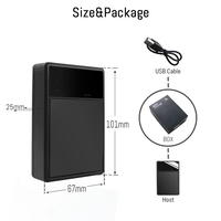 Traceur GPS Magnétique 4G avec Batterie 10000mAh, Capteur de Lumière, Alerte de Démontage, IP65, Système de Suivi de Sécurité pour Véhicules et Actifs Pro Plus