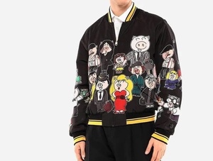 Chaqueta de bombardero de satén barata al por mayor, chaqueta acolchada de béisbol con logotipo personalizado y cuello levantado, chaqueta de bombardero para hombre - Product Image 5