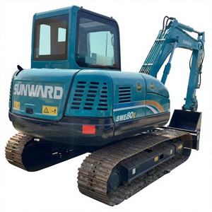 Mini-excavatrice SWE80E d'occasion, 38 tonnes, pour moteur, godet de 0,4 m, 8001-10000 heures, pour la construction - Product Image 1