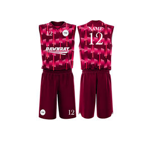 Uniforme d'équipe de basket-ball professionnel personnalisé, jersey et short en polyester respirant à séchage rapide, vêtements de sport d'équipe pour hommes, femmes et jeunes - Product Image 6