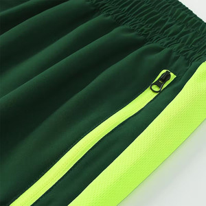 Chándal de Entrenamiento de Fútbol para Hombre de Alta Calidad, Color Verde, Cuello Alto, Manga Larga, con Bolsillo - Product Image 5