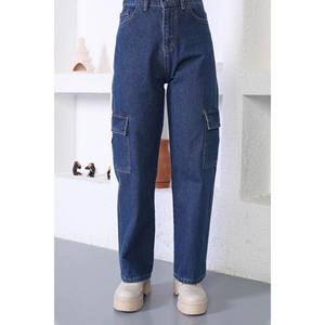 Pantalones Palazzo Casuales de Cintura Alta con Diseño de Bolsillos Cargo Elegantes, Pantalones Cómodos y Chic - Product Image 2