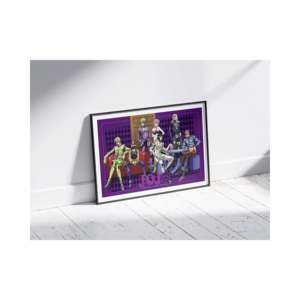 Jojo's Bizarre Adventure Golden Wind Team Digital Printed Techniques for Graphics - Product Image 4