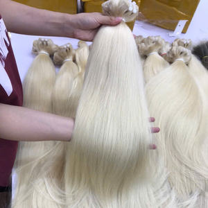 ผมต่อแบบตรงธรรมชาติสำหรับผู้หญิงเครื่องมัดมือแบบสองชั้นผ้าเวียดนาม - Product Image 2