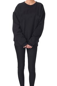 Sweat-shirts en gros pour la fabrication, sweat-shirts vierges grande taille, logo personnalisé, coton de haute qualité, imprimé, pull-over surdimensionné 2026 - Product Image 3