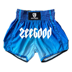 Pantalones cortos transpirables de cintura alta para mujer, pantalones cortos de lucha de Muay Thai, MMA, Kick Boxing, fábrica, venta al por mayor, pantalones cortos de artes marciales para mujer - Product Image 1