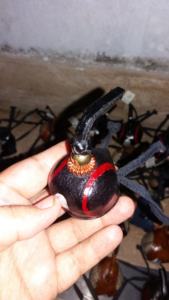 Capucha de cetrería Capucha de estilo holandés con tirantes de nailon Todos los tamaños Tait Disponibles Capuchas de ojo de serpiente - Product Image 4