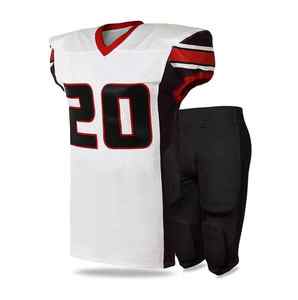 Camiseta de fútbol americano con sublimación personalizada de alta calidad, ropa de uniforme de fútbol americano personalizada más nueva para adultos - Product Image 6