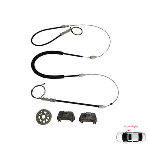 BWR635 Juego de reparación de regulador de ventanilla eléctrica Puerta delantera derecha para 300 2005-2010 Cargador LX 2006-2010 Magnum 2005-2008 5065474AE - Product Image 1