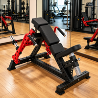 Appareil de musculation BN à charge libre pour l'entraînement des pectoraux en inclinaison, idéal pour les centres de fitness, clubs de santé et salles d'entraînement de force.