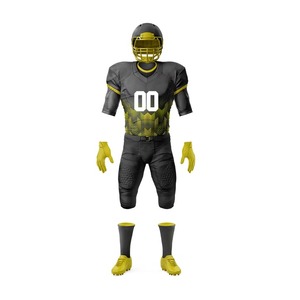 Servicio OEM de calidad al por mayor, uniforme americano personalizado, uniformes personalizados lisos, conjunto de uniformes de entrenamiento, camisetas de secado rápido a la venta - Product Image 6