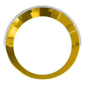 GRA Certifié 14k Or Massif 925 Sterling Hip Hop Bague VVS Baguette Moissanite Design Personnalisé pour Fête ou Mariage - Product Image 5