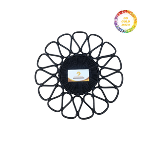 Mantel individual de ratán decorativo Vietnam hecho a mano para estilo rústico y de granja - Product Image 1