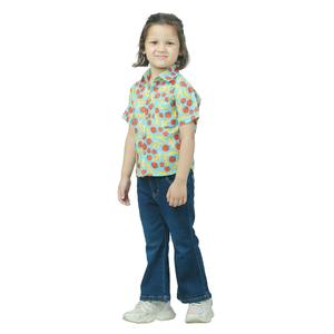Tops de manga corta informales con estampado de frutas bonitas para niños y niñas, ropa de verano, camisa - Product Image 1