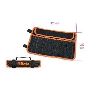 Cartera de herramientas enrollable vacía de poliéster duradero BETA Solución de almacenamiento conveniente - Product Image 1