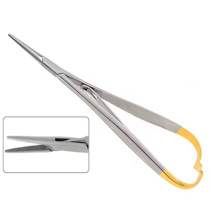 Pince Mathieu orthodontique dentaire, instrument chirurgical pour dentiste, forceps de ligature de type extrême, porte-aiguille fin à pointe étroite - Product Image 1