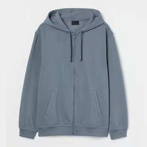 Men's Premium Quality Fleece Hoodie Custom <b>Plain</b> <b>Sweatshirt</b> for Streetwear Best Cotton Top for Winter Made Polyester/Cotton - Product Image 6