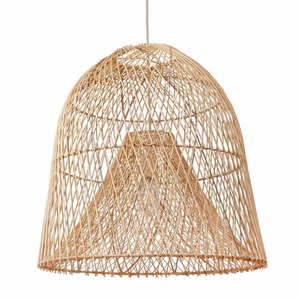 Lámpara colgante de ratán de Santa Bárbara hecha a mano, iluminación Bohemia costera de ratán tejida a mano para comedor, cocina y dormitorio - Product Image 1