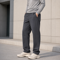 Pantalon de randonnée softshell imprimé pour homme, en Spandex/Nylon, léger, séchage rapide, taille élastique, uni, vente en gros, Yunnan Chine