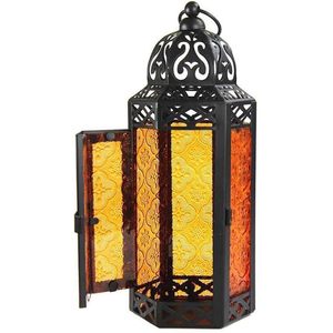 Beau porte-lanterne T-Light en métal fabriqué à la main élégant Accent de décoration pour la maison et l'extérieur de qualité supérieure fabriqué en Inde - Product Image 2