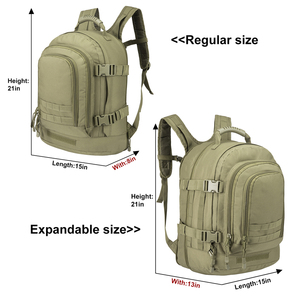 Vente en gros sac à dos extensible 39L-64L sac à dos étanche tactique extérieur sac à dos Molle - Product Image 3