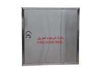 En Acier inoxydable Double Porte Armoire D'extincteur, Type Inclus Armoire À Incendie