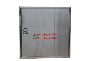 En Acier inoxydable Double Porte Armoire D'extincteur, Type Inclus Armoire À Incendie - Product Image 3