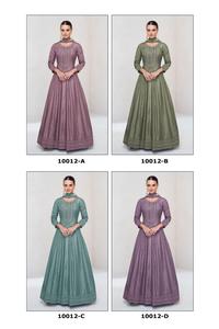 Vestido Anarkali largo de calidad premium con trabajo bordado Nueva moda Traje de boda y fiesta de verano Exportación mundial - Product Image 6