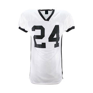 ชุดฟุตบอลอเมริกันแขนสั้นระบายอากาศสำหรับทุกเพศชุดพลัสไซส์ผลิตตามสั่ง - Product Image 2