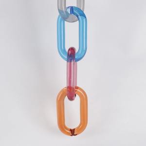 Decoración de resina hecha a mano, cadena para colgar en la pared, decoración de pared de resina, decoración de pared minimalista - Product Image 5