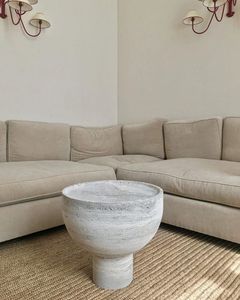 CASUAL EMEANS Friendly Modern Fancy Round Big Size Resin <b>Fruit</b> and Salad Bowls with Top Quality Handmade Serving Bowls Multi - Product Image 4