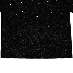 T-shirts pour hommes 100% coton de haute qualité séchage rapide et respirant poids lourd personnalisable avec des vêtements pour hommes en gros strass - Product Image 2