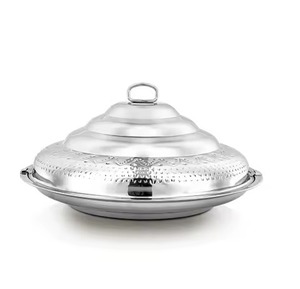 Nouveau design Casserole ronde Hotpot chaud en acier inoxydable avec couvercle - Product Image 6