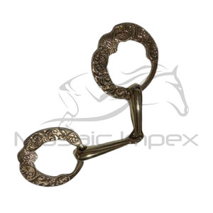 Productos de equitación de buena calidad Boquilla Weaver Horse Shank Bit Acero inoxidable Exquisita joyería ecuestre - Product Image 4