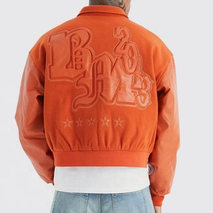 Vêtements d'automne et hiver Veste Letterman à séchage rapide pour hommes Veste Letterman sur mesure de meilleure qualité pour hommes - Product Image 2