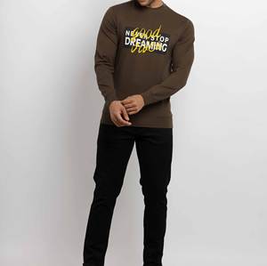 Sweat-shirt en coton pour hommes lourds avec doublure intérieure douce, design durable et élégant, idéal pour l'hiver - Product Image 4