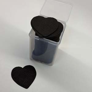 A10jet 200-Piece Black Heart <b>Lint</b>-<b>Free</b> Cleansing <b>Wipes</b> in Box - Product Image 3