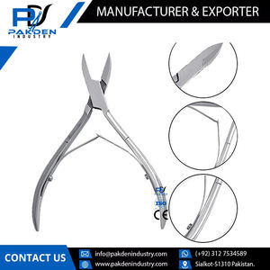 Prix bon marché en acier inoxydable prix de gros coupe-ongles Double ressort/Logo personnalisé coupe-ongles Double ressort - Product Image 5