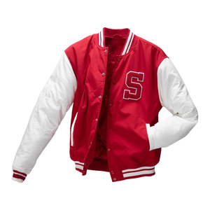 Venta al por mayor de béisbol personalizado Letterman chaquetas abrigo de invierno bombardero Varsity chaqueta para los hombres - Product Image 3