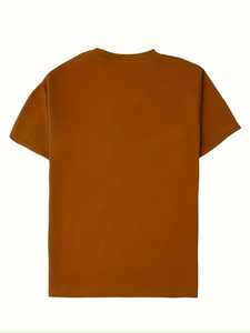 High Quality <b>Men</b> Casual T-Shirt with Custom Logo 100% Cotton Breathable Comfortable <b>Stretch</b> Loose Fit Solid Pattern Bulk - Product Image 5