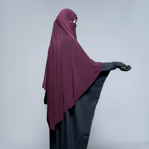 Vente en gros de tissu polyester de qualité supérieure, mode islamique modeste, maillot Khimar pour femmes, haut tendance, quantité minimale de commande bas, respirant pour mariage - Product Image 1