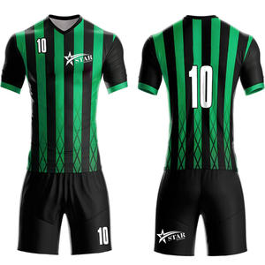 เสื้อฟุตบอลทีมแบบสั่งทำพิเศษ ปี 2026 แห้งเร็ว คุณภาพสูง ผลิตจากโพลีเอสเตอร์ 100% พิมพ์ลายแบบซับลิเมชั่น ดีไซน์ล่าสุด รุ่นใหม่ คอวี - Product Image 5