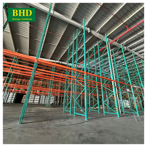 BHD Vietnam Manufacturer High Quality Teardrop Pallet <b>Rack</b> Made Steel ZINC 5 Layer Corrosion Protection RMI Certified Warehouse - Product Image 3