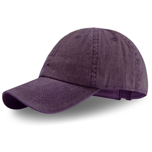 Top Qualité Multi Couleur Snapback Lavage À L'acide Casquette De Baseball Bord Incurvé 6 Panneau Construction Baseball Casual Wear Cap Pour Adultes - Product Image 5