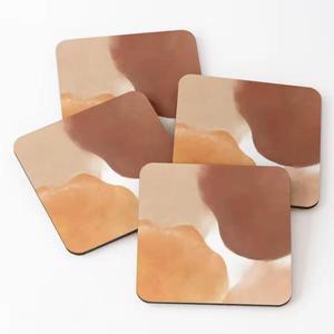 Posavasos creativos para tazas de té con sublimación de madera con estampado de esmalte, manteles individuales y almohadillas fáciles de usar, mesa decorativa para viajes - Product Image 4